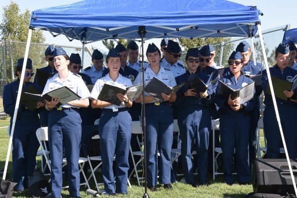 AURORAVeterans gathered for the annual In God We Trust Mass and event at the Colorado Freedom Memorial on Saturday, September 21, 2024. (Photo by James Baca)
