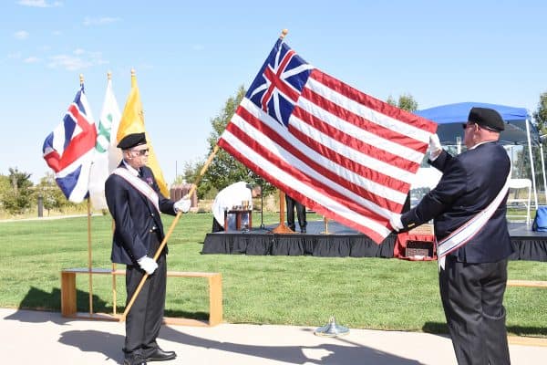 AURORAVeterans gathered for the annual In God We Trust Mass and event at the Colorado Freedom Memorial on Saturday, September 21, 2024. (Photo by James Baca)