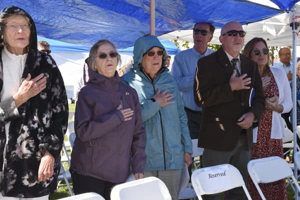 AURORAVeterans gathered for the annual In God We Trust Mass and event at the Colorado Freedom Memorial on Saturday, September 21, 2024. (Photo by James Baca)