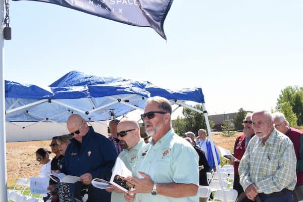 AURORAVeterans gathered for the annual In God We Trust Mass and event at the Colorado Freedom Memorial on Saturday, September 21, 2024. (Photo by James Baca)