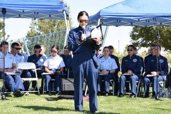AURORAVeterans gathered for the annual In God We Trust Mass and event at the Colorado Freedom Memorial on Saturday, September 21, 2024. (Photo by James Baca)