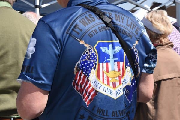 AURORAVeterans gathered for the annual In God We Trust Mass and event at the Colorado Freedom Memorial on Saturday, September 21, 2024. (Photo by James Baca)