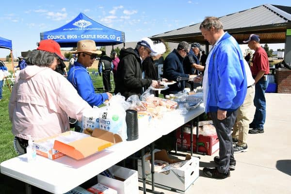 AURORAVeterans gathered for the annual In God We Trust Mass and event at the Colorado Freedom Memorial on Saturday, September 21, 2024. (Photo by James Baca)