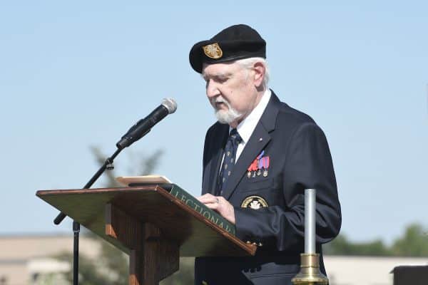 AURORAVeterans gathered for the annual In God We Trust Mass and event at the Colorado Freedom Memorial on Saturday, September 21, 2024. (Photo by James Baca)