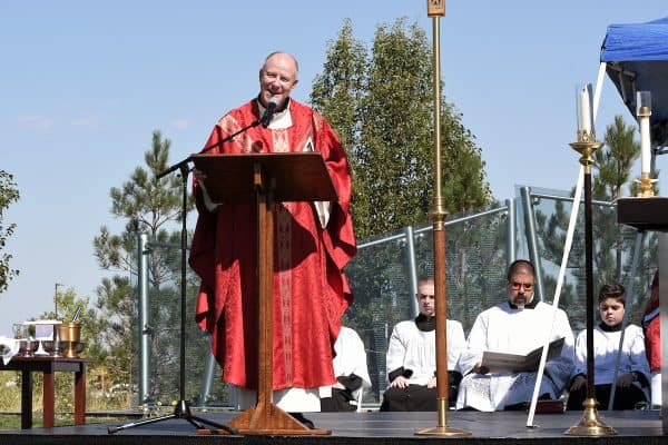AURORAVeterans gathered for the annual In God We Trust Mass and event at the Colorado Freedom Memorial on Saturday, September 21, 2024. (Photo by James Baca)